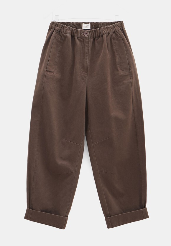 Jack Barrel Leg Pull On Trousers